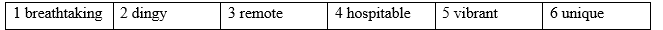 4A. Vocabulary - Unit 4. Holidays and tourism - SBT Tiếng Anh 12 Friends Global 4 2