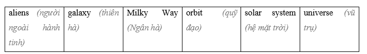 Tiếng Anh 8 Unit 9 9.1 Vocabulary 4 1