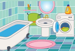 Trắc nghiệm Từ vựng Ngôi nhà Tiếng Anh 6 Right on! 0 31