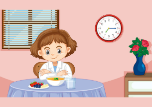 Trắc nghiệm Từ vựng Thói quen sinh hoạt Tiếng Anh 6 Right on! 0 4